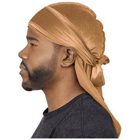 Dreamfix Health & Beauty Khaki Dreamfix Durag Silky Velvet Cap Ultimate Compression for 360° Waves