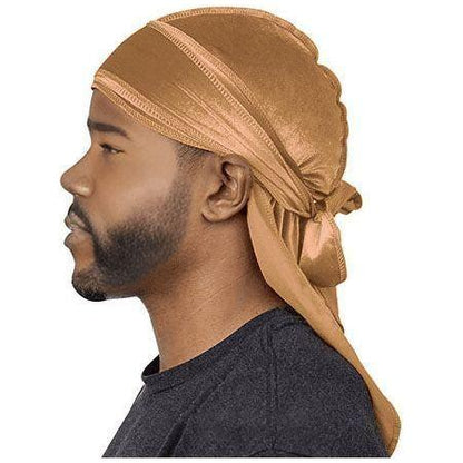 Dreamfix Health & Beauty Khaki Dreamfix Durag Silky Velvet Cap Ultimate Compression for 360° Waves
