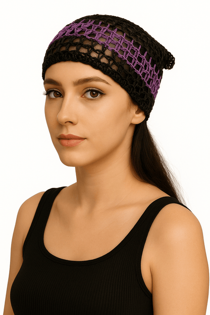 Dreamfix Health & Beauty Mix Dark brown/Purple Dreamfix Hair Net Caps