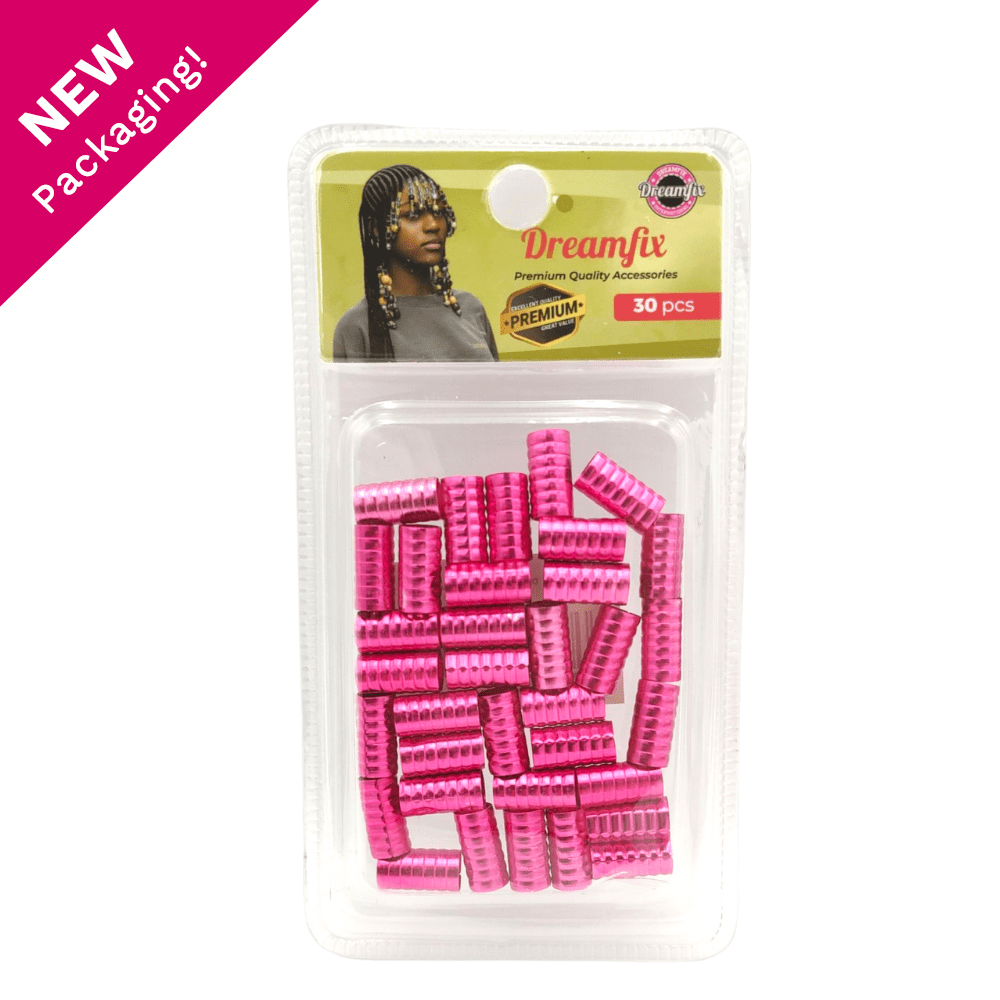 Dreamfix Health & Beauty Rose Red Dreamfix Hair Beads 30 Pcs