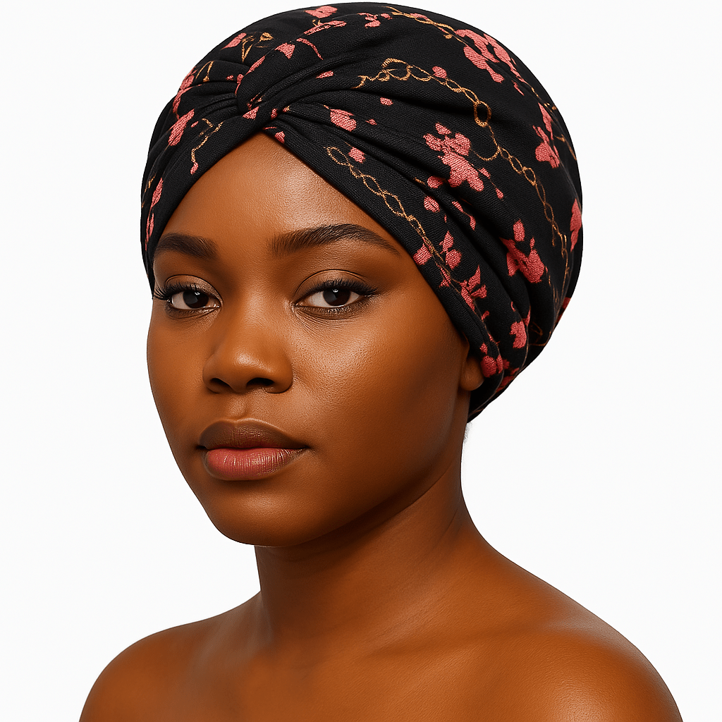 Dreamfix Health & Beauty Tiefschwarz 1 Dreamfix Twist Turban
