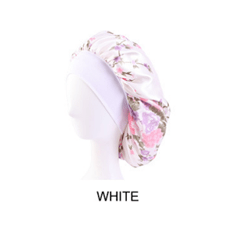 Dreamfix Health & Beauty White Dreamfix Print Bonnet Erwachsene