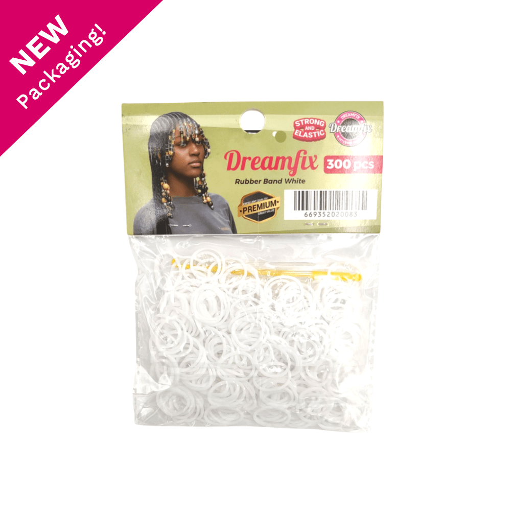 Dreamfix Health & Beauty White Dreamfix Rubber Band 300 pcs