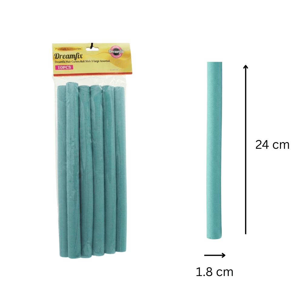 Dreamfix Health & Beauty X-Large Dreamfix - Bâtonnets à friser pour cheveux (10 pièces)