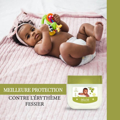 Ebony Baby Health & Beauty Ebony Baby Petroleum Jelly Olive Oil 440ml