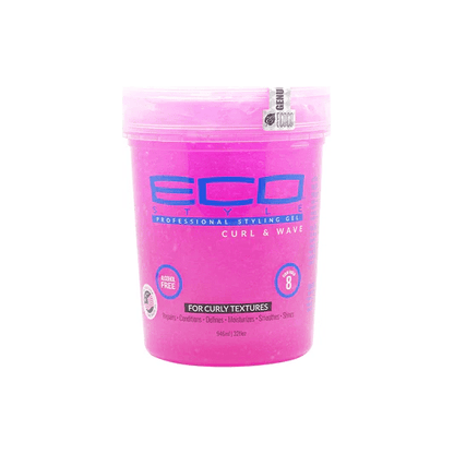 Eco Style Health & Beauty 32oz Eco Styler Pink Curl & Wave Firm Hold Styling Gel 32oz/24oz/8oz/16oz/5LB