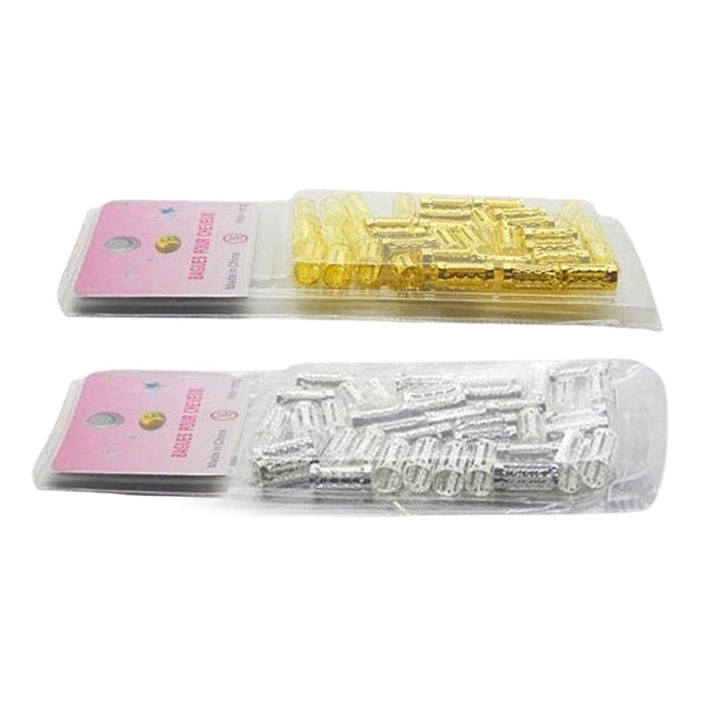 Euro Contact Health & Beauty Euro Contact Hair Ring Longer Gold/silver (35Pcs)