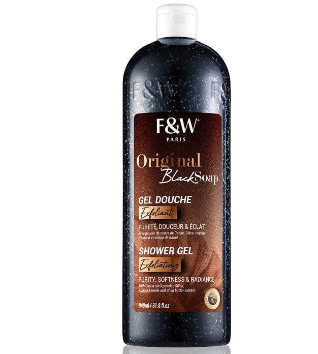 Fair and White Health & Beauty Fair & White - ORIGINAL - BLACK SOAP Exfoliating Shower Gel 940ml