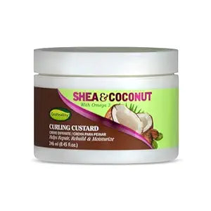 GroHealthy Health & Beauty GroHealthy - Crème coiffante boucles au beurre de karité et à la noix de coco 8.8oz
