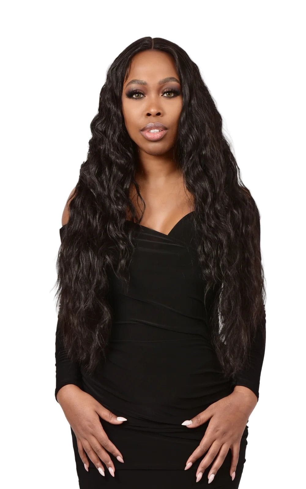 Hair by Sleek Health & Beauty Hair By Sleek 32‘’ Synthetic Lace Front ALILAH Wig