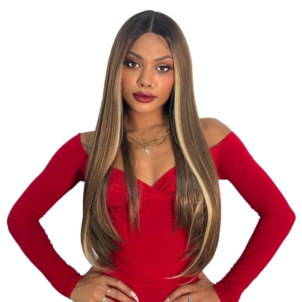Hair by Sleek Health & Beauty Hair By Sleek TESSA Lace Front Wig (Synthetic) 27"