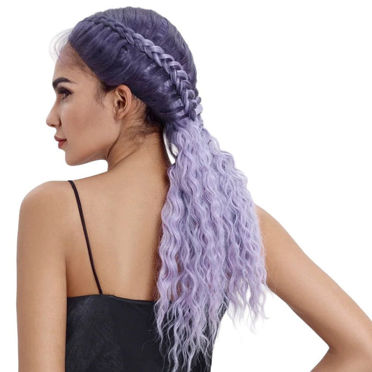 Hair by Sleek Health & Beauty #Lilac Hair By Sleek Synthetic hair Lace Wig LEIGH 22"