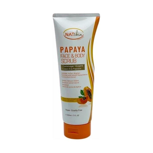 HAZ Health & Beauty HAZ NATSkin – Gommage Visage & Corps à la Papaye 200 ml
