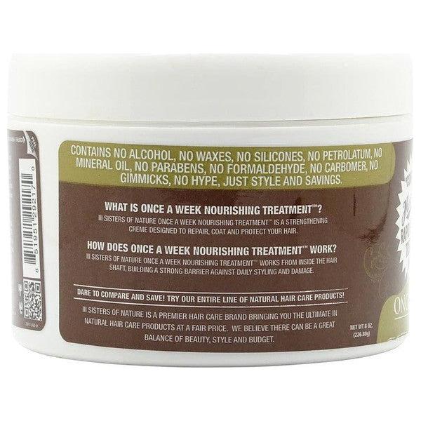 III Sisters of Nature Health & Beauty 3 Sisters of Nature Once A Week Nourishing Treatment 236ml