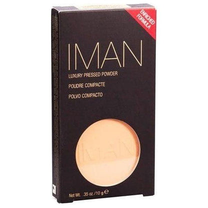 Iman Health & Beauty Clay Medium Iman Luxury Pressed Powder 10g