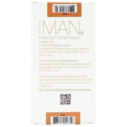 Iman Health & Beauty Iman Perfect Response Oil-Blotting Pressed Powder 10g