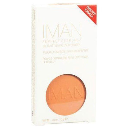Iman Health & Beauty Light Medium Iman Perfect Response Oil-Blotting Pressed Powder 10g