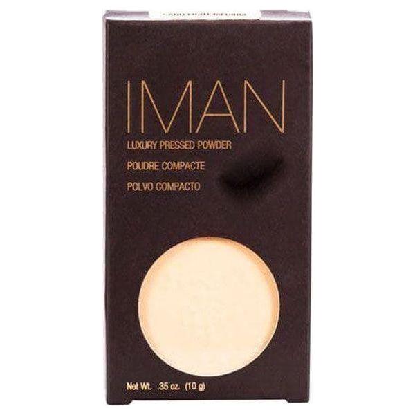 Iman Health & Beauty Sand Light Medium Iman Luxury Pressed Powder 10g