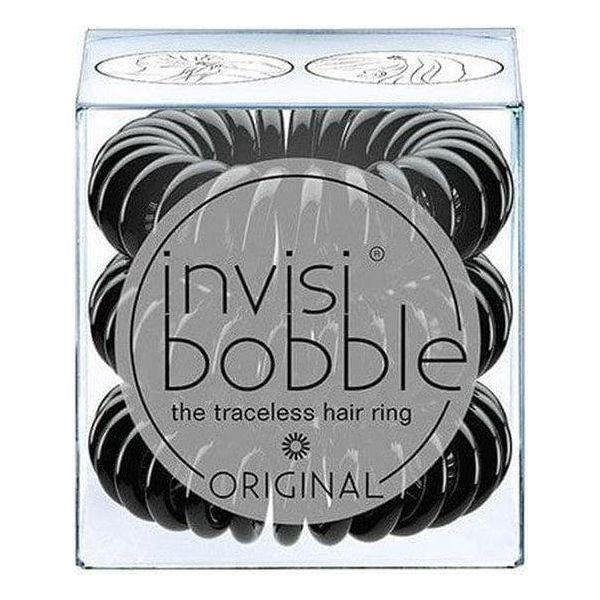 Invisibobble Health & Beauty Black Invisibobble Hair Ring Original Black\Clear