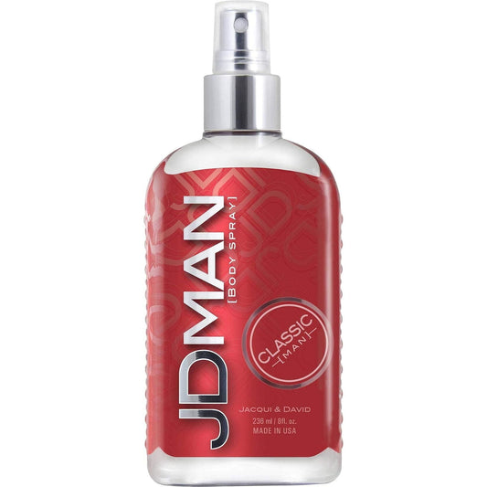 Jacqui & David's Health & Beauty Jacqui & David's - Déodorant corporel JDMAN Classic Man 8oz