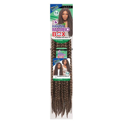Janet Collection Health & Beauty Janet Collection Havana Mambo Box Braid 24" - Three Strand Synthetic Hair