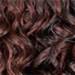 Janet Collection Health & Beauty Schwarz-Mahagony Mix #MF1B/33 Janet Collection Insta-X-tension Joy Curl 24" Synthetic Hair