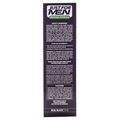 Just For Men Health & Beauty Just For Men Easy & Fast Shampoo-In Haircolor Real Black
