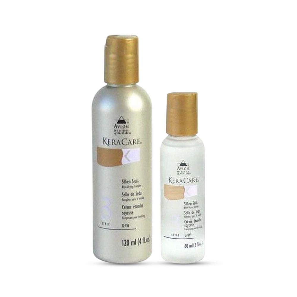 KeraCare Health & Beauty KeraCare Silken Seal Blow Dry Serum & Heat Protectant 60/120ml