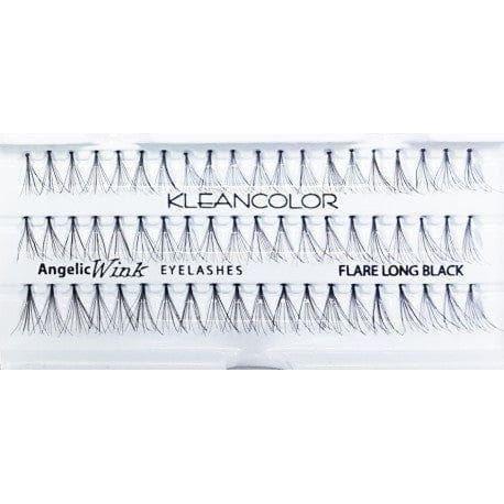 Kleancolor Health & Beauty Long Black Kleancolor Angelic Wink Flare False Eyelashes Synth