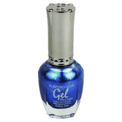 Kleancolor Health & Beauty metallic sapphier Kleancolor Gel Effect Nail Polish 15ml