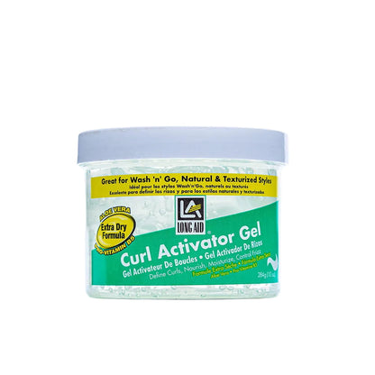 Long Aid Health & Beauty 10oz Long Aid - Gel activateur de boucles Formule extra sèche 10 / 946 ml