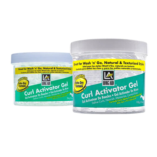 Long Aid Health & Beauty Long Aid - Gel activateur de boucles Formule extra sèche 10 / 946 ml