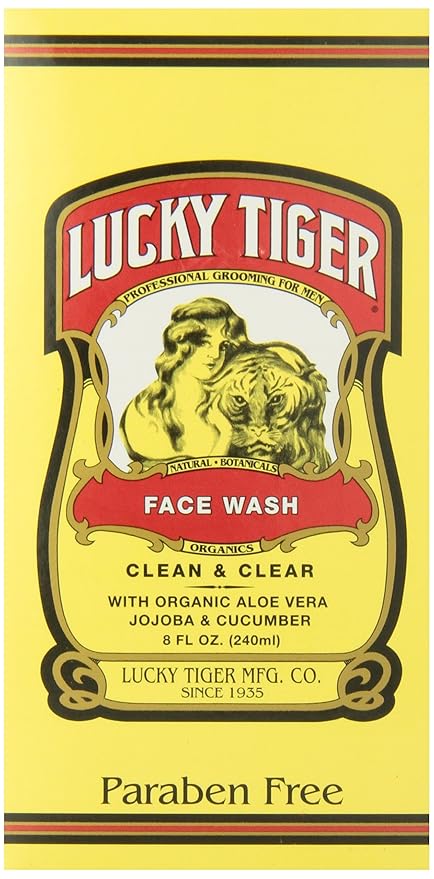 Lucky Tiger Health & Beauty Lucky Tiger - Nettoyant visage 240 ml