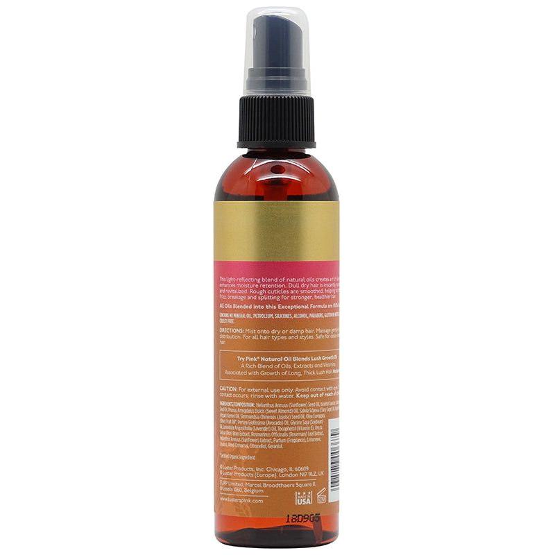 Luster's Pink Health & Beauty Pink Natural Oil Blends True Brume d'Huile Brillance 118Ml GT World of Beauty