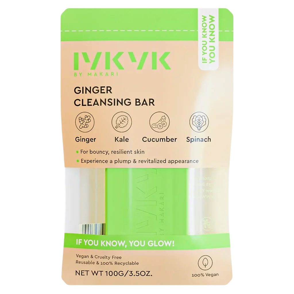 Makari Health & Beauty Makari - Pain nettoyant au gingembre 100g