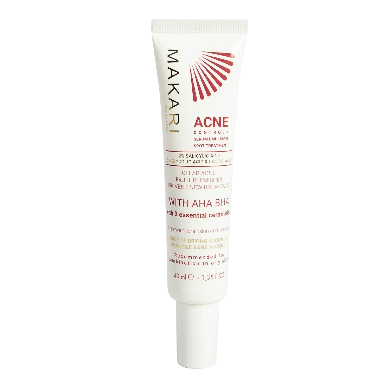 Makari Health & Beauty Makari - Sérum de traitement localisé anti-acné 40ml