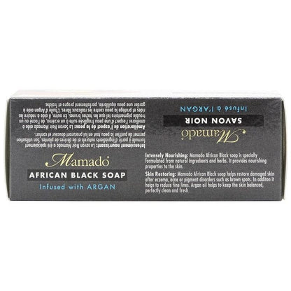 Mamado Mamado African Black Soap Infused with Argan 200g