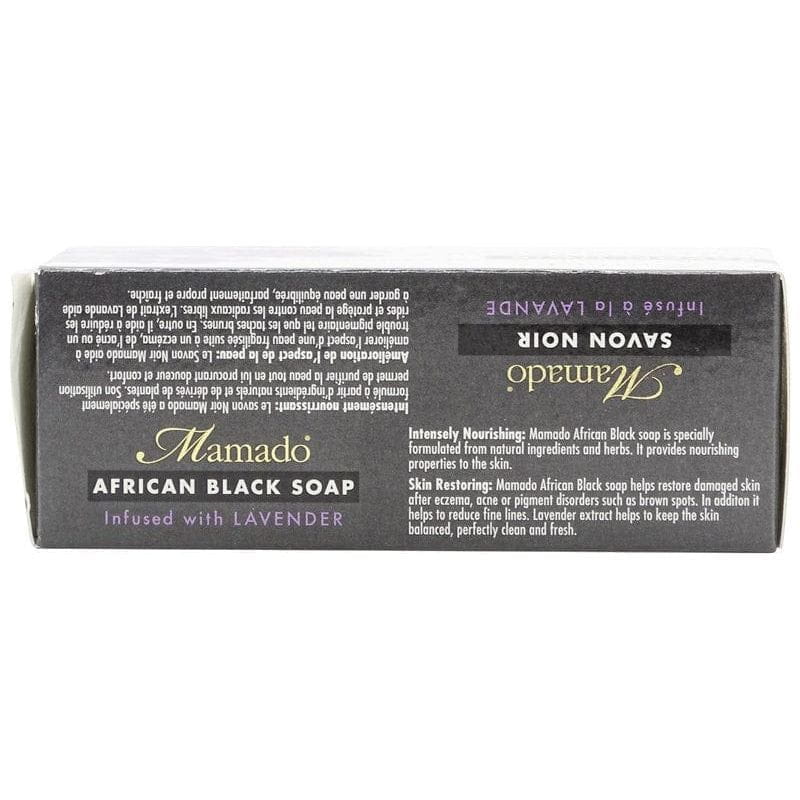 Mamado Mamado African Black Soap Infused with Lavender 200g