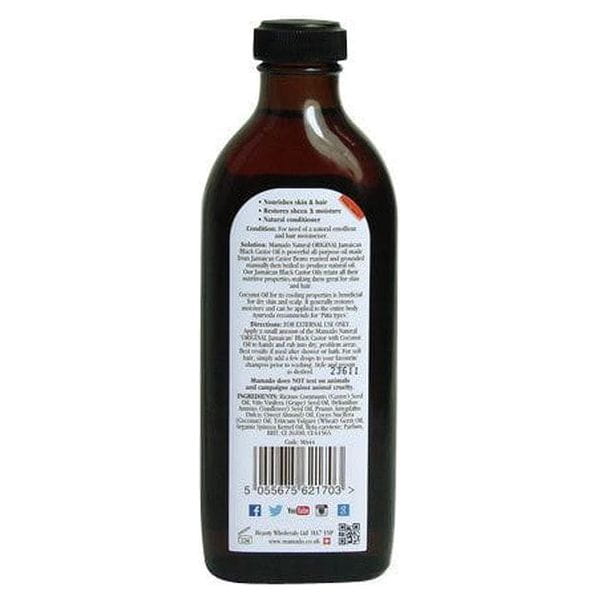 Mamado Mamado Natural Original Jamaican Black Castor Oil With Co150 ml