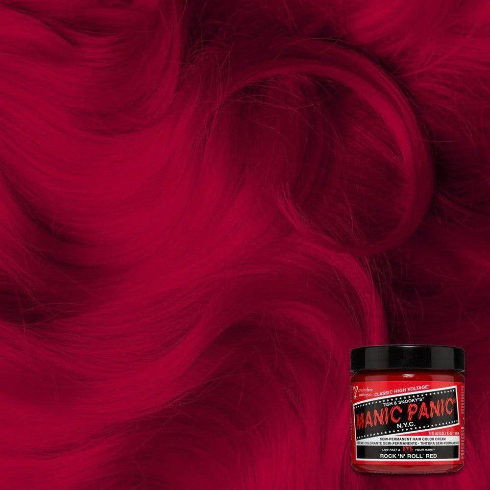 Manic Panic Health & Beauty RocknRoll Red Manic Panic Semi-Permanent Hair Color Cream 118ml
