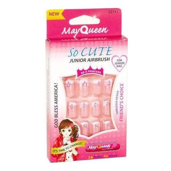 MayQueen Health & Beauty NAILS 22111 MayQueen Unique Nail Metallic For Flat Nails