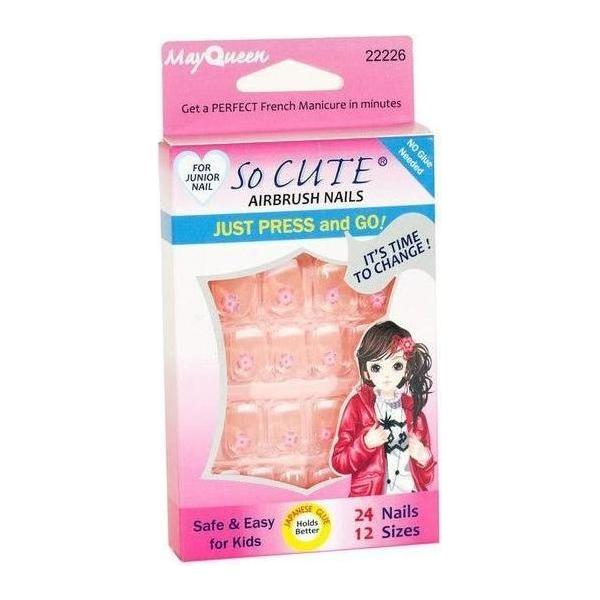 MayQueen Health & Beauty Nails 22226 MayQueen Unique Nail Metallic For Flat Nails