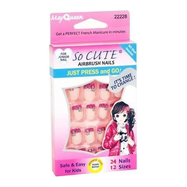 MayQueen Health & Beauty Nails 22228 MayQueen Unique Nail Metallic For Flat Nails