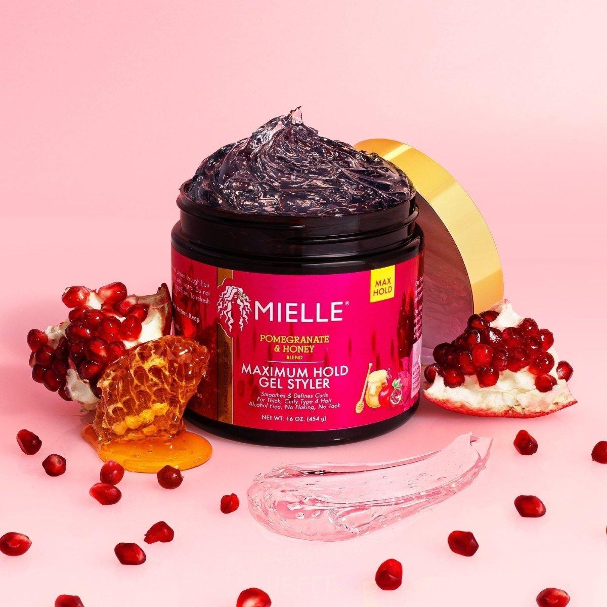 Mielle Health & Beauty Mielle Pomegranate & Honey Maximum Hold Gel Styler 16oz