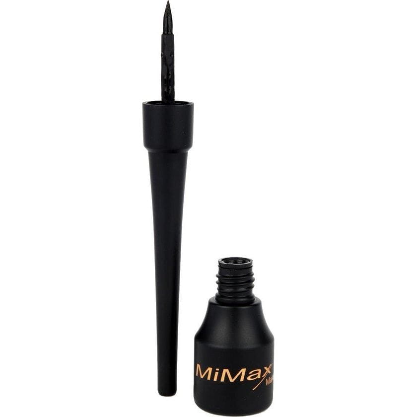 MiMax Health & Beauty Mimax Liquid Eyeliner Black E01