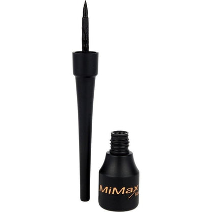 MiMax Health & Beauty Mimax Liquid Eyeliner Black E01
