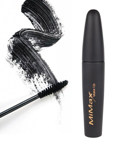 MiMax Health & Beauty Mimax Waterproof Curling, Lengthening Mascara Black F01