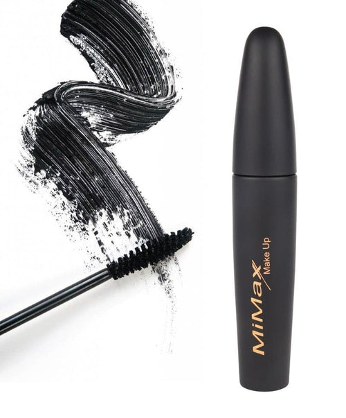 MiMax Health & Beauty Mimax Waterproof Curling, Lengthening Mascara Black F01