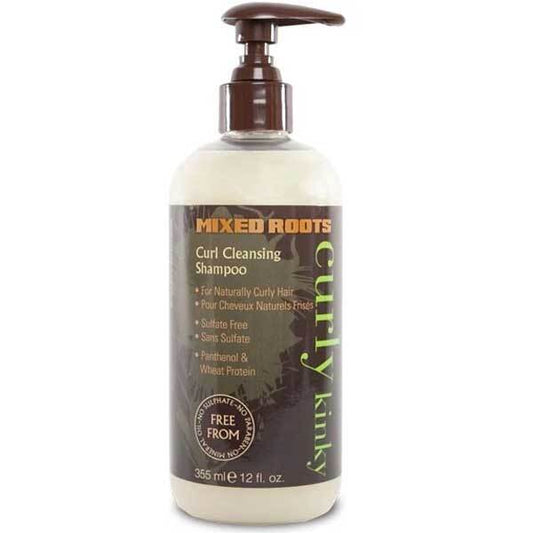Mixed Roots Health & Beauty Mixed Roots - Shampoing nettoyant pour boucles 355 ml