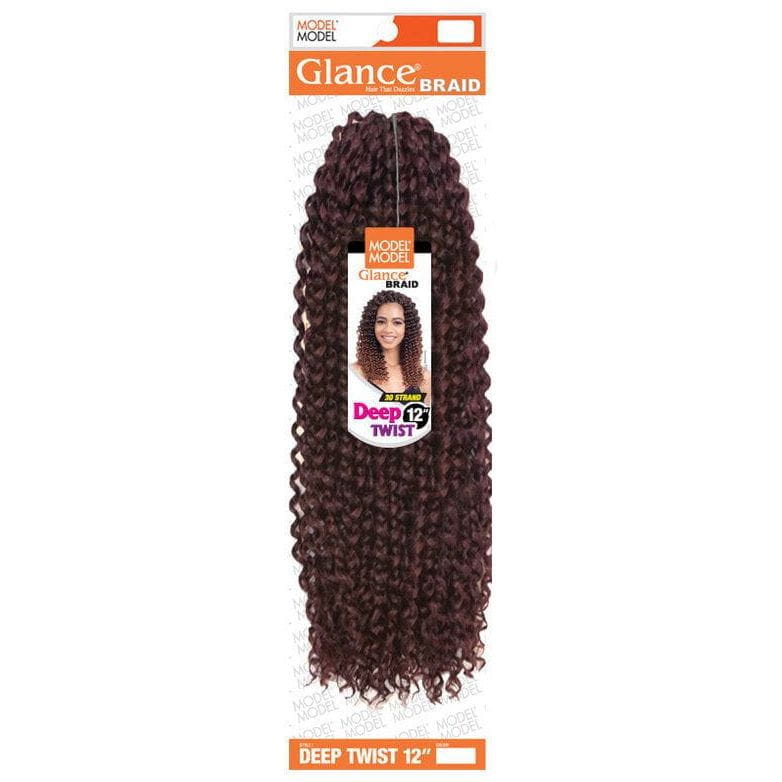 ModelModel Health & Beauty ModelModel Glance Braid Deep Twist 12" - Synthetisches Haar